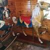 beautiful carousel horses   CAMDEN MICHIGAN