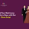 Build Your Matrimony Website in Days with Our Clone Script