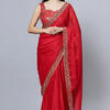 Celebrate Christmas in Elegance: Exclusive Saree Collection!