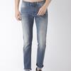 Flying Machine Men Blue Micheal Slim Tapered Fit Mid-Rise Clean Look Stretchable Jeans
