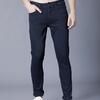 LOCOMOTIVE Men Navy Blue Slim Fit Mid-Rise Clean Look Stretchable Jeans