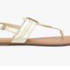 T-strap Slingback Flat Sandals