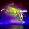 Water Screen Projection Water Curtain Projection Water Mist Projection Screen