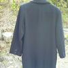 Ladies Black Wool Coat Size Large