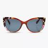 41382 Printed UV Protected Cat-Eye Sunglasses