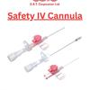 IV Cannula with Wing with Port for Hospital Use