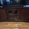 75” Phillips smart tv, tv stand, surround sound