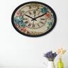 RANDOM Multicoloured Round Textured 30 cm Analogue Wall Clock