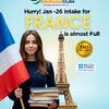 Study in France – January 2026 Intake Closing Soon