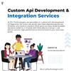 Custom Api Development Integration Services
