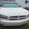 WHITE DODGE CHARGER 