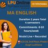 MA English Online Course at LPU |LPU's Online MA English Course