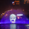 Dishui Lake Large-scale Floating Musical Fountain Laser Show, China