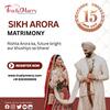 Trusted Sikh Arora Matrimonial Services for Sikh Community
