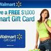 Win a $1,000 Walmart Gift Card!