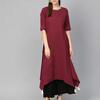 A-line Kurta with Handkerchief Hem