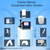 Canine semen freezing system 