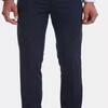 Mid-Rise Tapered Fit Flat-Front Trousers