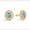 Natural Ethiopian Opal Earrings for Sale Genuine Jewelry