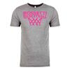 Rossetti Net Pink Tee – Stylish Basketball T-Shirt for Athletes & Fans